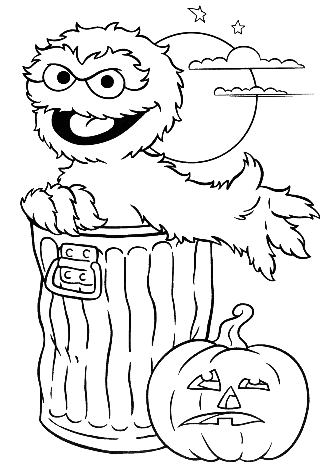 Coloring page: Halloween (Holidays and Special occasions) #55205 - Free Printable Coloring Pages