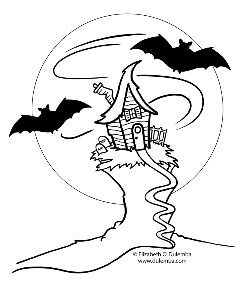 Coloring page: Halloween (Holidays and Special occasions) #55210 - Free Printable Coloring Pages