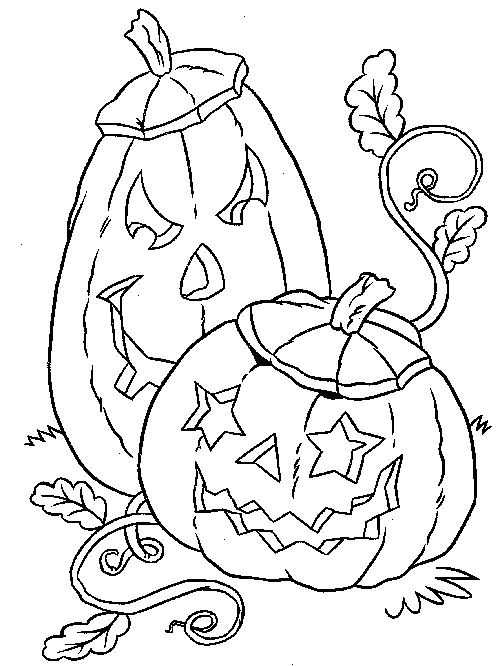 Coloring page: Halloween (Holidays and Special occasions) #55242 - Free Printable Coloring Pages