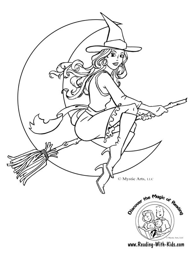 Coloring page: Halloween (Holidays and Special occasions) #55247 - Free Printable Coloring Pages