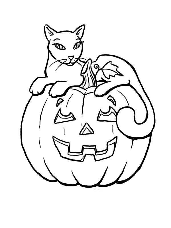 Coloring page: Halloween (Holidays and Special occasions) #55249 - Free Printable Coloring Pages