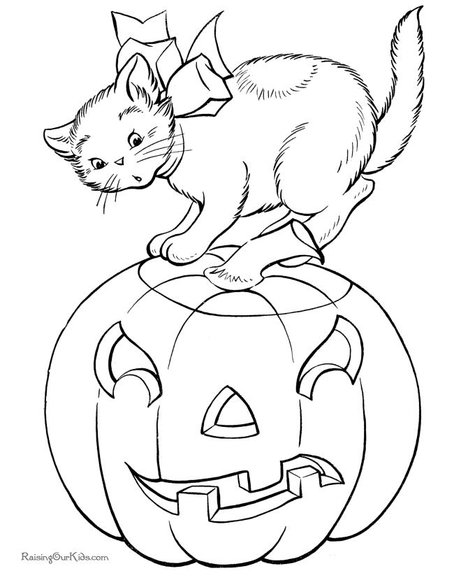 Coloring page: Halloween (Holidays and Special occasions) #55252 - Free Printable Coloring Pages