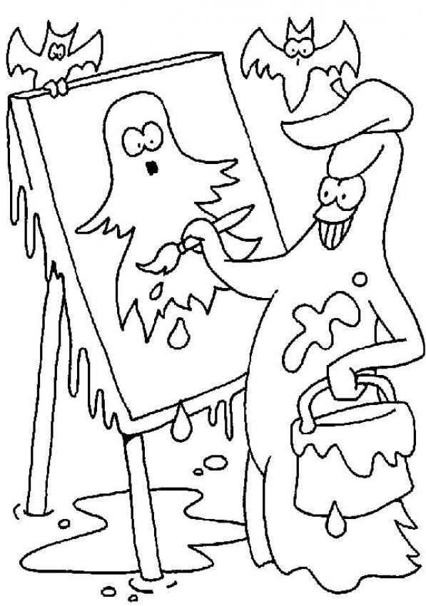 Coloring page: Halloween (Holidays and Special occasions) #55260 - Free Printable Coloring Pages
