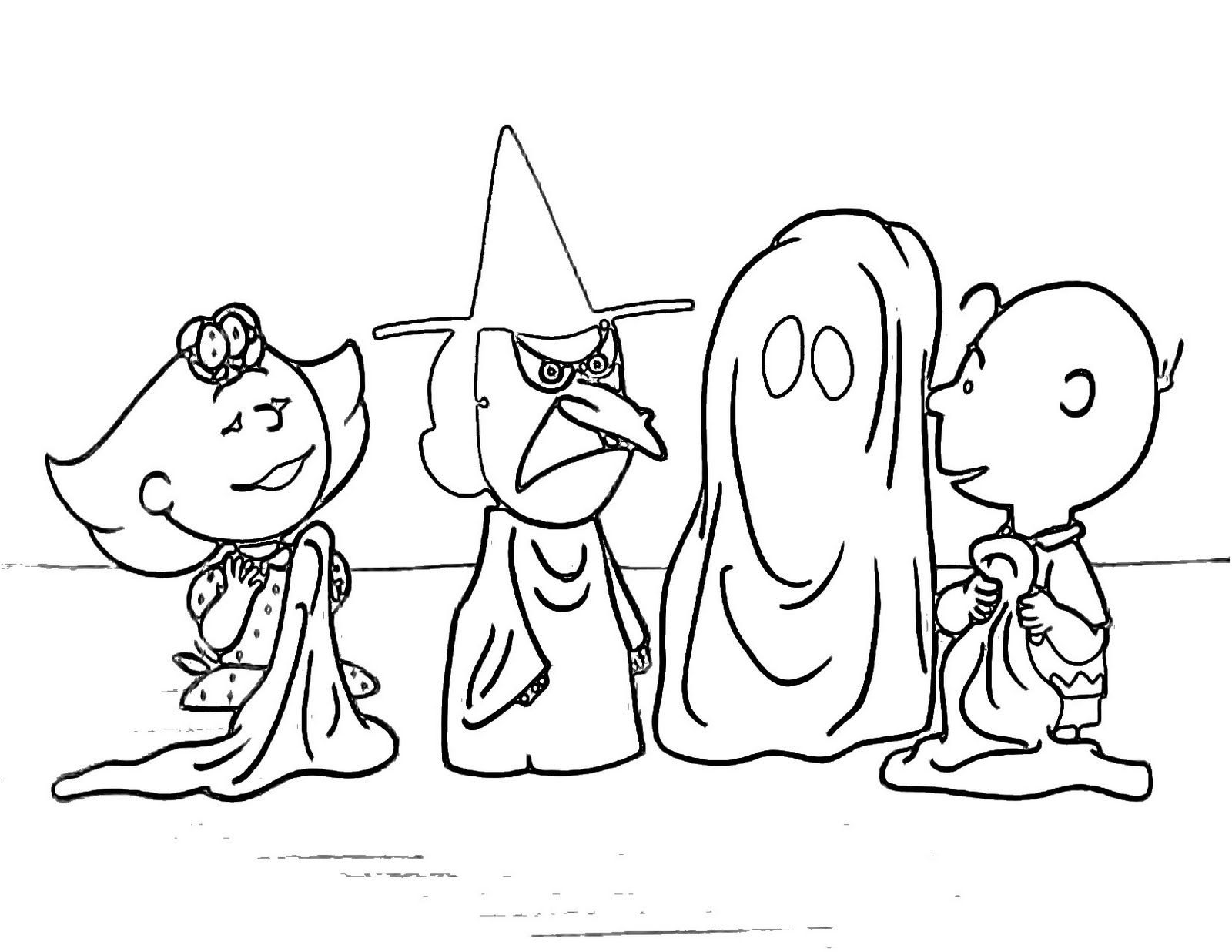 Coloring page: Halloween (Holidays and Special occasions) #55270 - Free Printable Coloring Pages