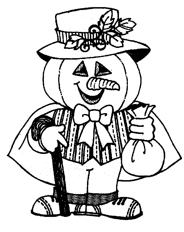 Coloring page: Halloween (Holidays and Special occasions) #55273 - Free Printable Coloring Pages