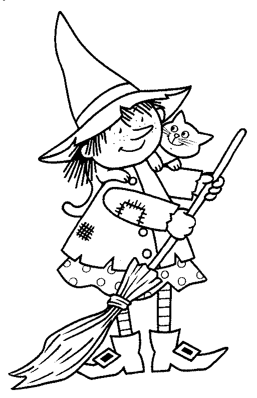 Coloring page: Halloween (Holidays and Special occasions) #55277 - Free Printable Coloring Pages