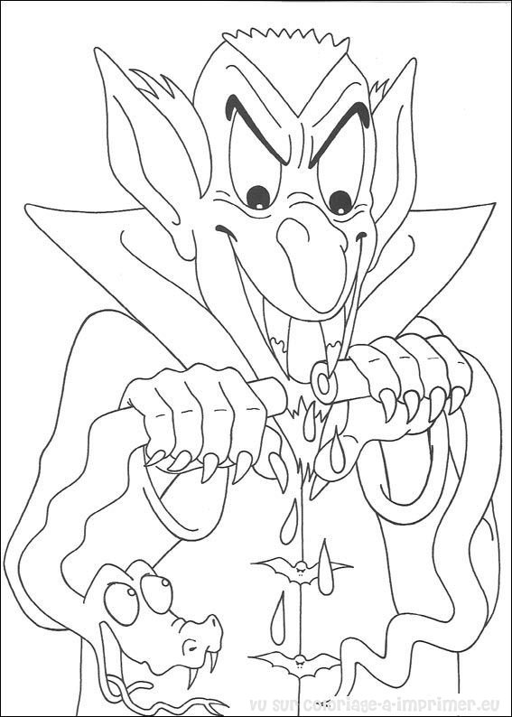 Coloring page: Halloween (Holidays and Special occasions) #55303 - Free Printable Coloring Pages