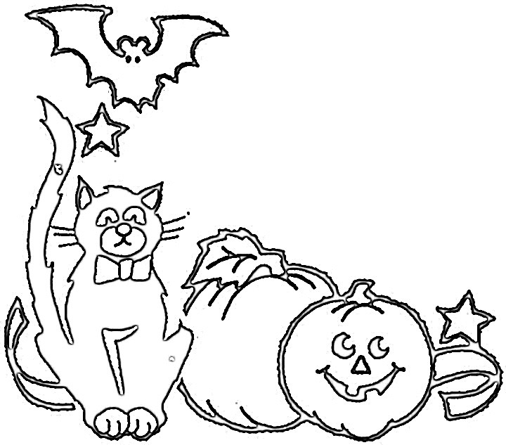 Coloring page: Halloween (Holidays and Special occasions) #55324 - Free Printable Coloring Pages