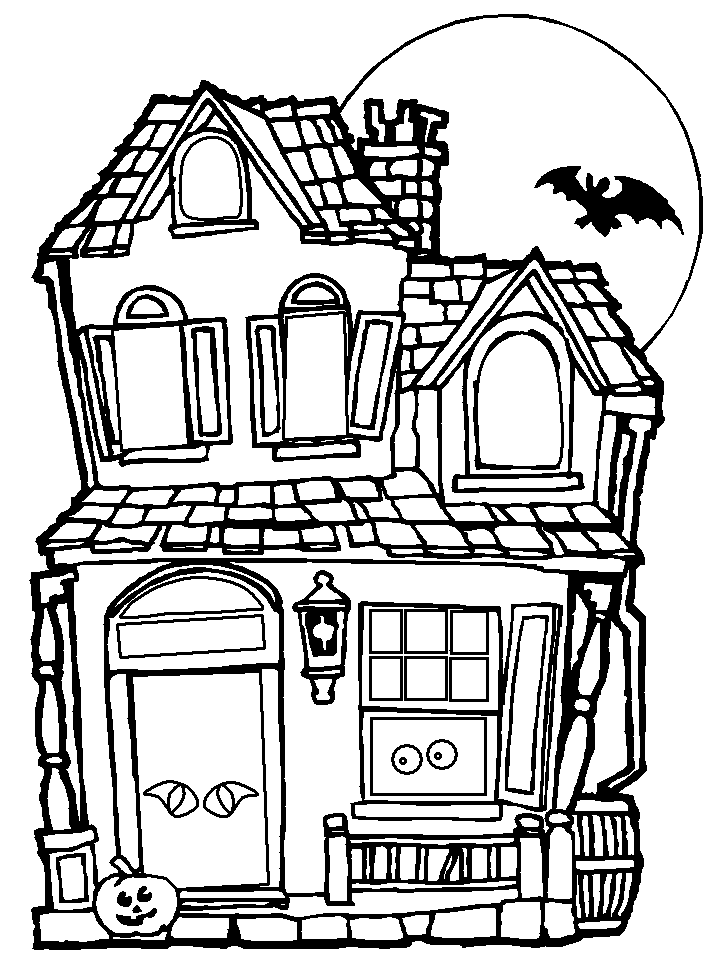 Coloring page: Halloween (Holidays and Special occasions) #55327 - Free Printable Coloring Pages