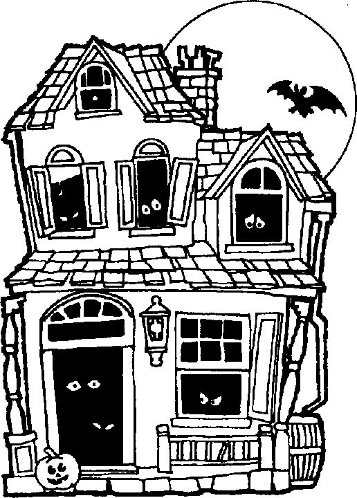 Coloring page: Halloween (Holidays and Special occasions) #55341 - Free Printable Coloring Pages