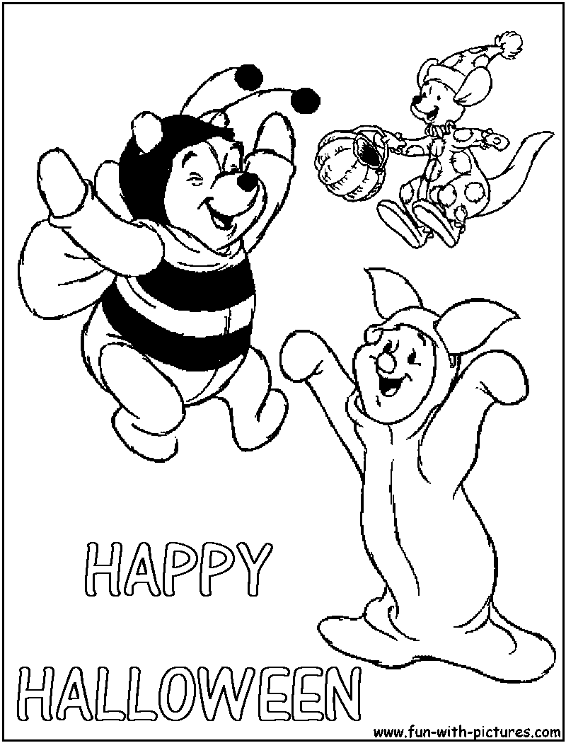 Coloring page: Halloween (Holidays and Special occasions) #55363 - Free Printable Coloring Pages