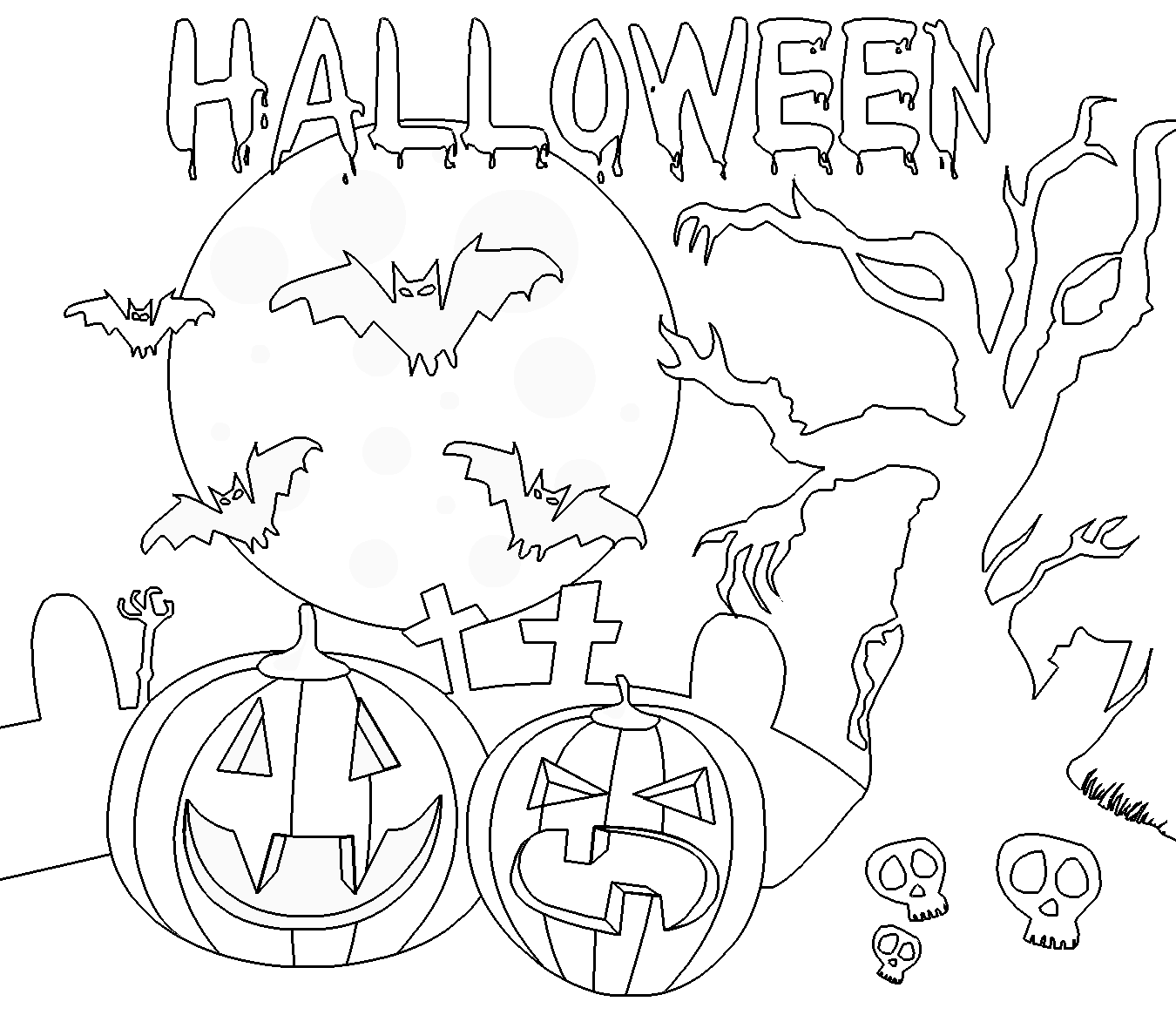 Download Halloween (Holidays and Special occasions) - Page 4 - Printable coloring pages