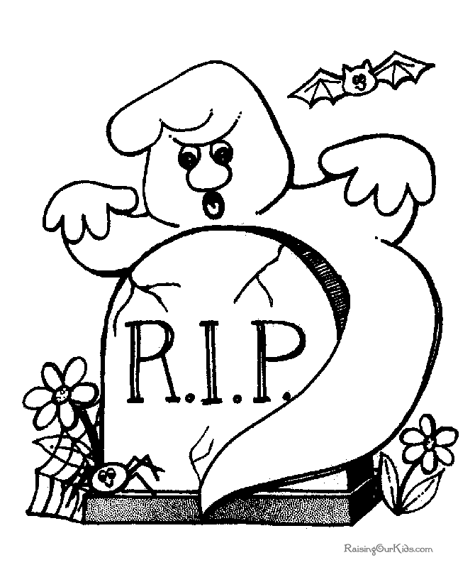 Coloring page: Halloween (Holidays and Special occasions) #55387 - Free Printable Coloring Pages