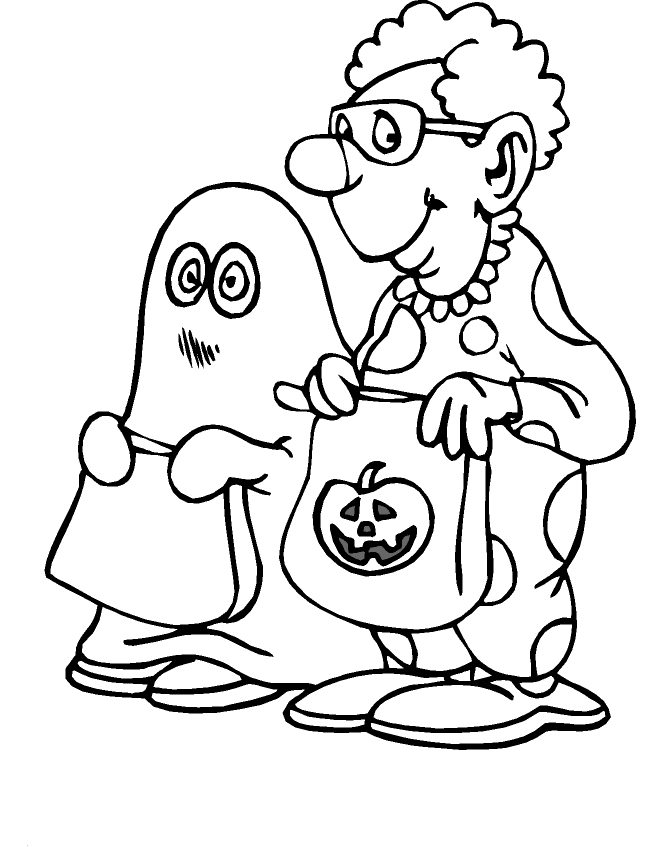 Coloring page: Halloween (Holidays and Special occasions) #55473 - Free Printable Coloring Pages
