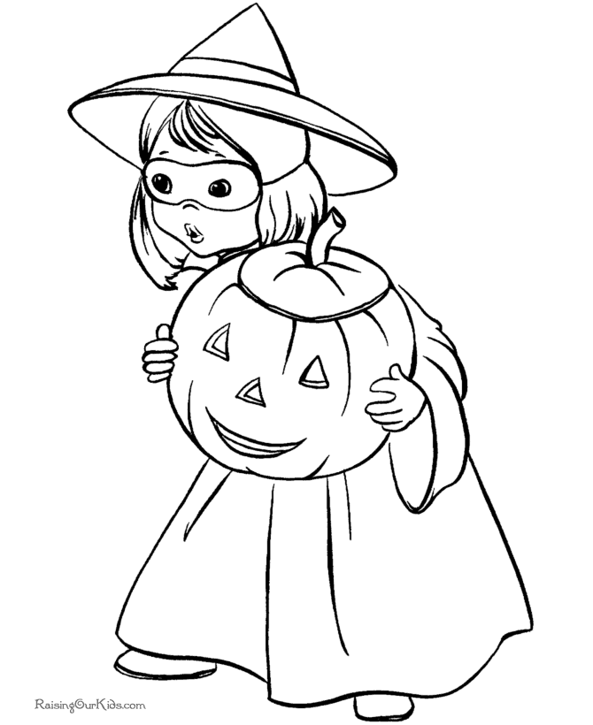 Coloring page: Halloween (Holidays and Special occasions) #55492 - Free Printable Coloring Pages