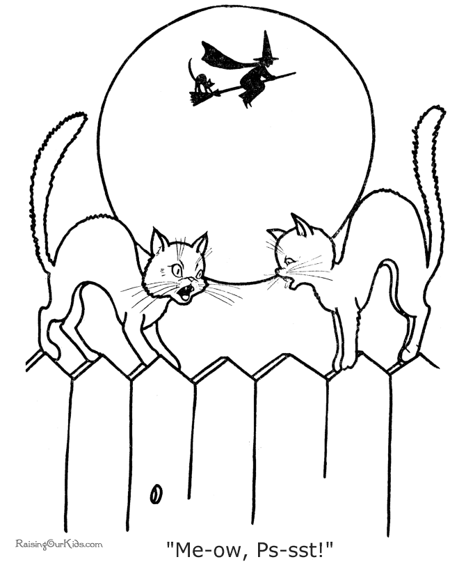 Coloring page: Halloween (Holidays and Special occasions) #55544 - Free Printable Coloring Pages