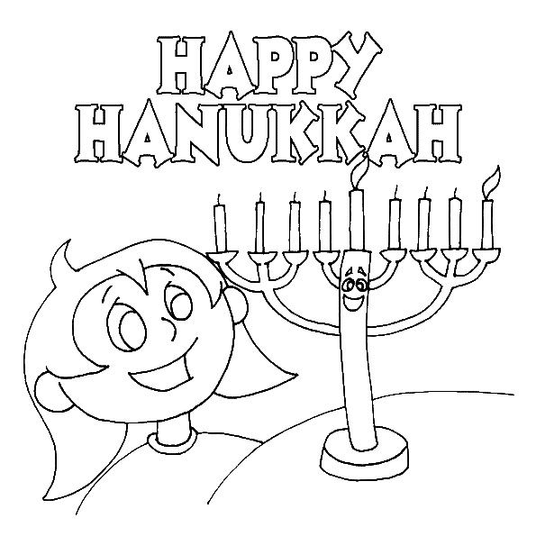 Coloring page: Hanukkah (Holidays and Special occasions) #59615 - Free Printable Coloring Pages