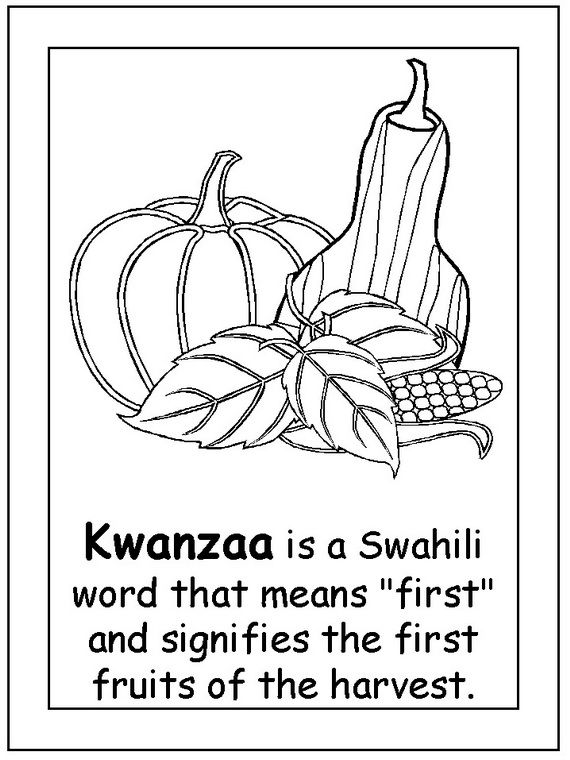 Coloring page: Kwanzaa (Holidays and Special occasions) #60420 - Free Printable Coloring Pages