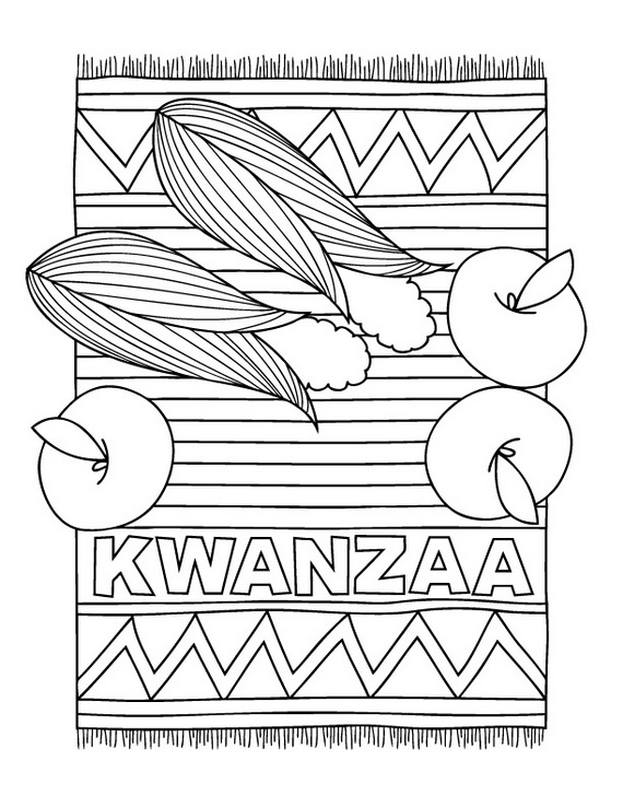 Coloring page: Kwanzaa (Holidays and Special occasions) #60422 - Free Printable Coloring Pages