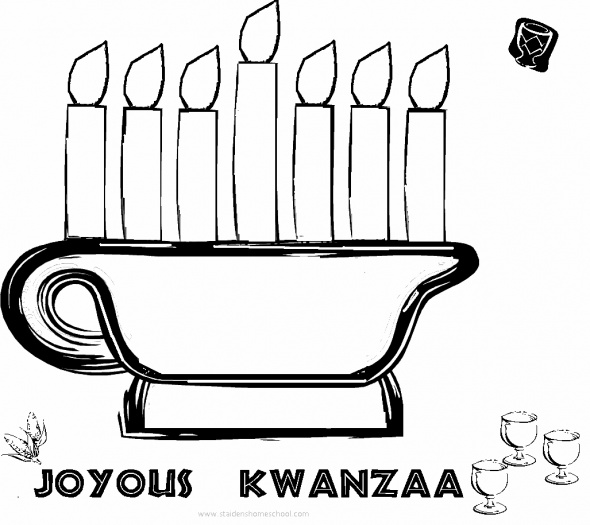 Coloring page: Kwanzaa (Holidays and Special occasions) #60424 - Free Printable Coloring Pages
