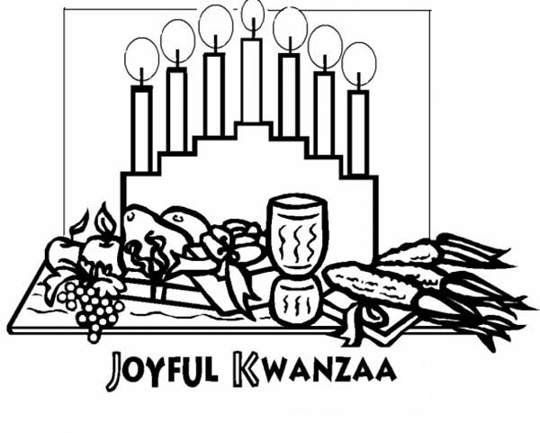 Coloring page: Kwanzaa (Holidays and Special occasions) #60481 - Free Printable Coloring Pages