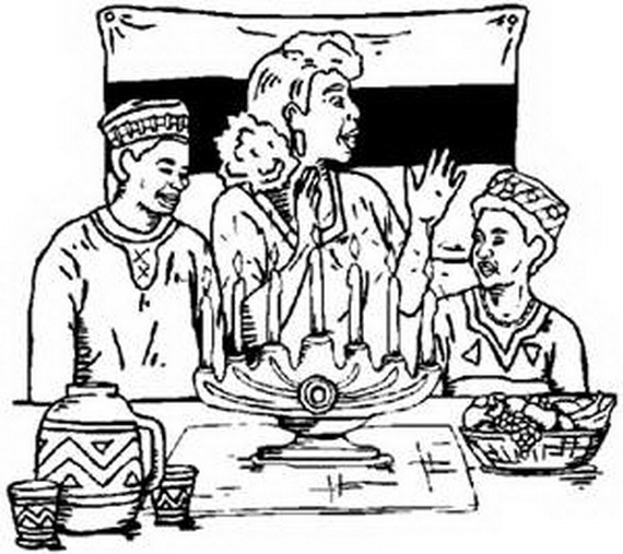 Coloring page: Kwanzaa (Holidays and Special occasions) #60497 - Free Printable Coloring Pages