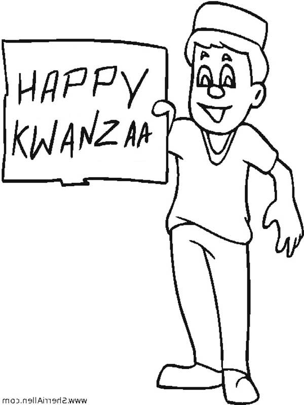 Coloring page: Kwanzaa (Holidays and Special occasions) #60596 - Free Printable Coloring Pages