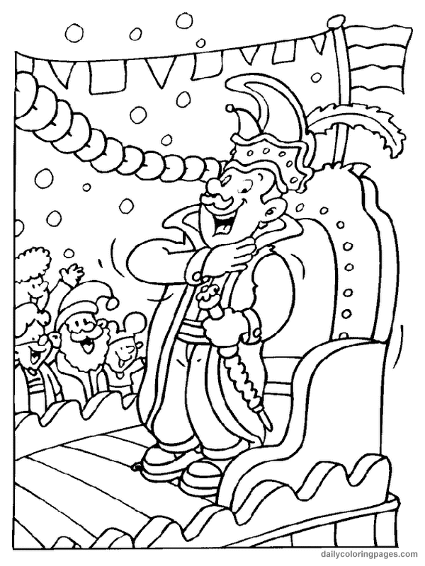 Coloring page: Mardi Gras (Holidays and Special occasions) #60621 - Free Printable Coloring Pages