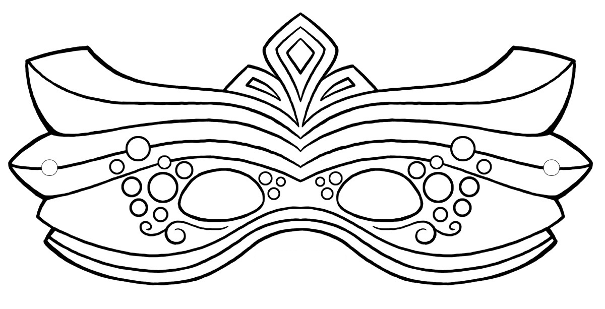 Coloring page: Mardi Gras (Holidays and Special occasions) #60625 - Free Printable Coloring Pages