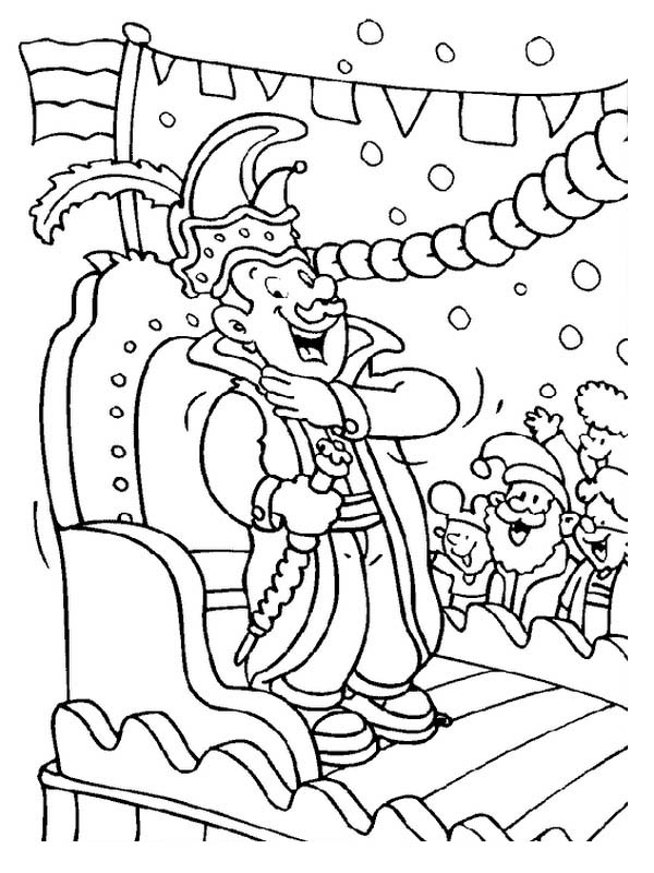 Coloring page: Mardi Gras (Holidays and Special occasions) #60649 - Free Printable Coloring Pages