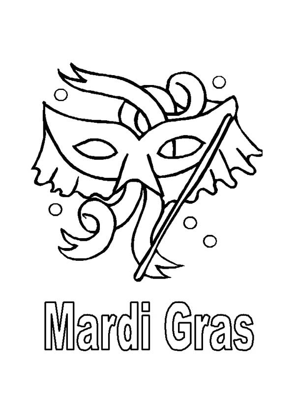 Coloring page: Mardi Gras (Holidays and Special occasions) #60703 - Free Printable Coloring Pages