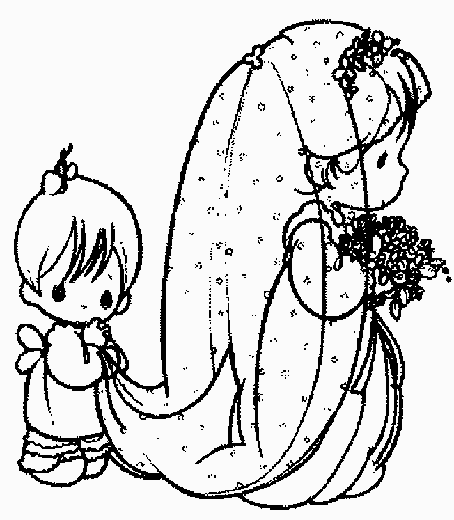 Coloring page: Marriage (Holidays and Special occasions) #56014 - Free Printable Coloring Pages