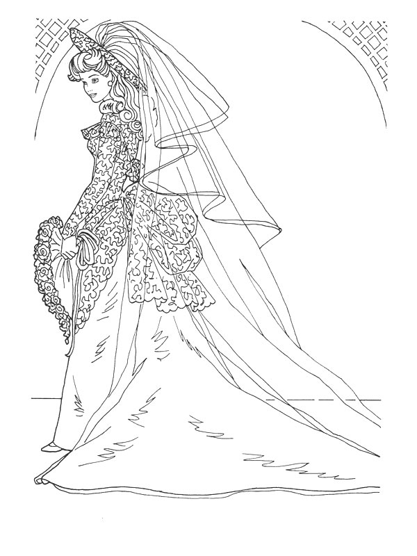 Coloring page: Marriage (Holidays and Special occasions) #56070 - Free Printable Coloring Pages