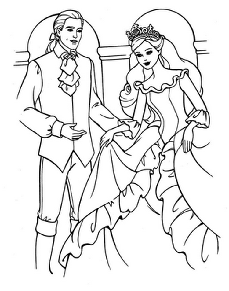 Coloring page: Marriage (Holidays and Special occasions) #56126 - Free Printable Coloring Pages