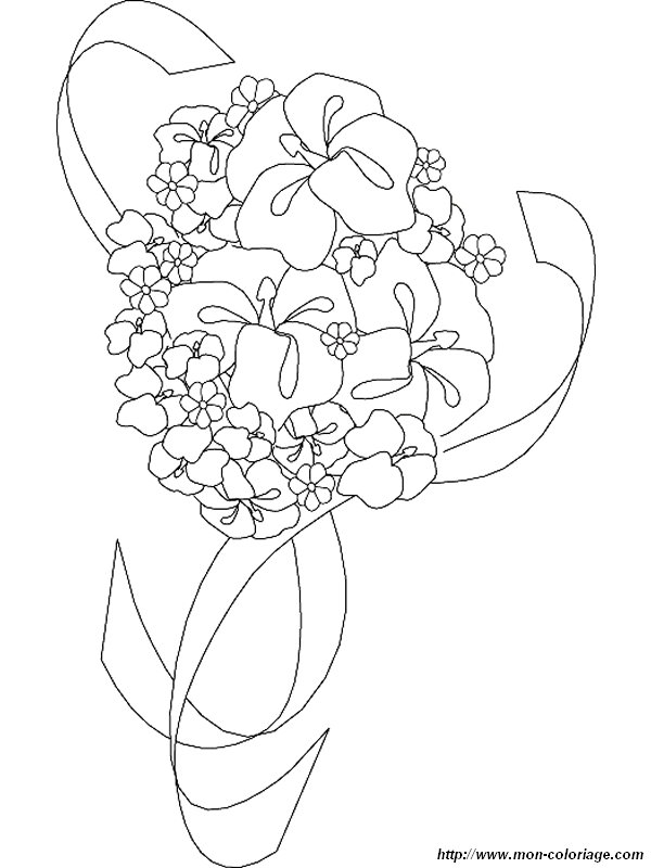 Coloring page: Marriage (Holidays and Special occasions) #56132 - Free Printable Coloring Pages