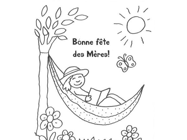 Coloring page: Mothers Day (Holidays and Special occasions) #129774 - Free Printable Coloring Pages