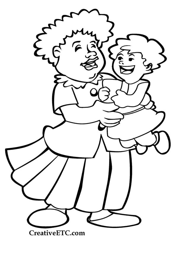 Coloring page: Mothers Day (Holidays and Special occasions) #129793 - Free Printable Coloring Pages