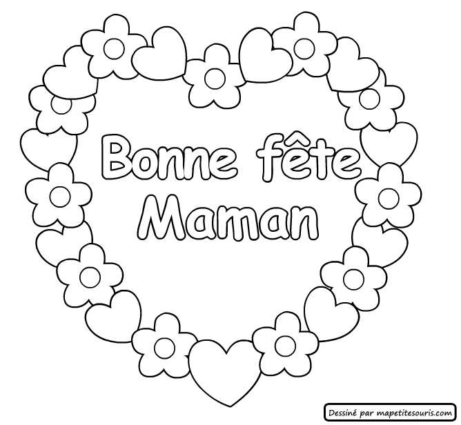 Coloring page: Mothers Day (Holidays and Special occasions) #129809 - Free Printable Coloring Pages