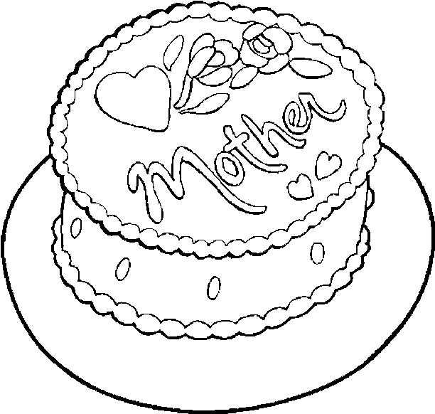 Coloring page: Mothers Day (Holidays and Special occasions) #129819 - Free Printable Coloring Pages