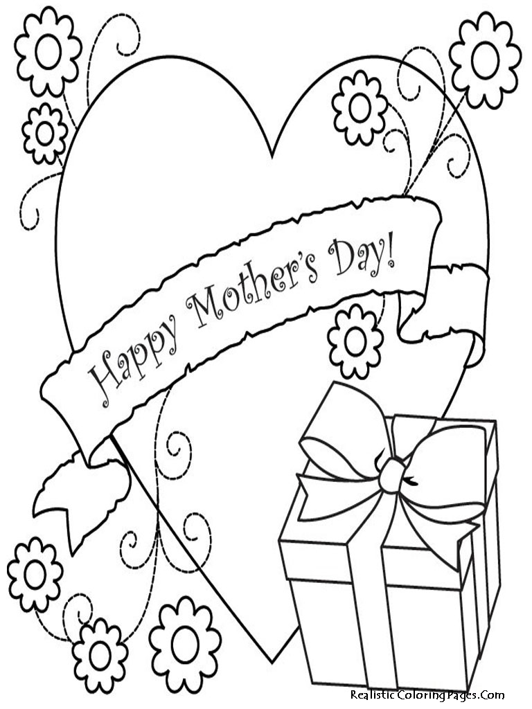 Coloring page: Mothers Day (Holidays and Special occasions) #129846 - Free Printable Coloring Pages