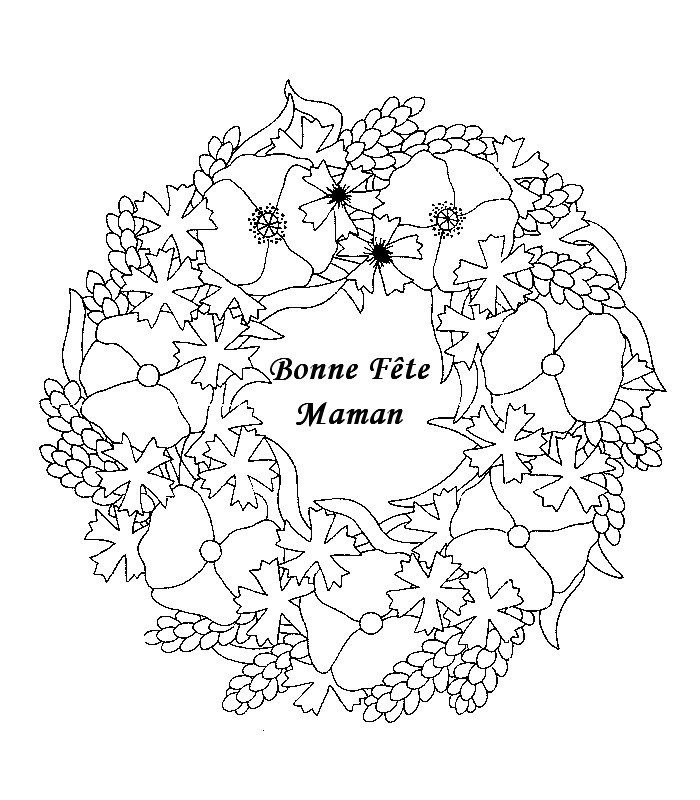 Coloring page: Mothers Day (Holidays and Special occasions) #129855 - Free Printable Coloring Pages