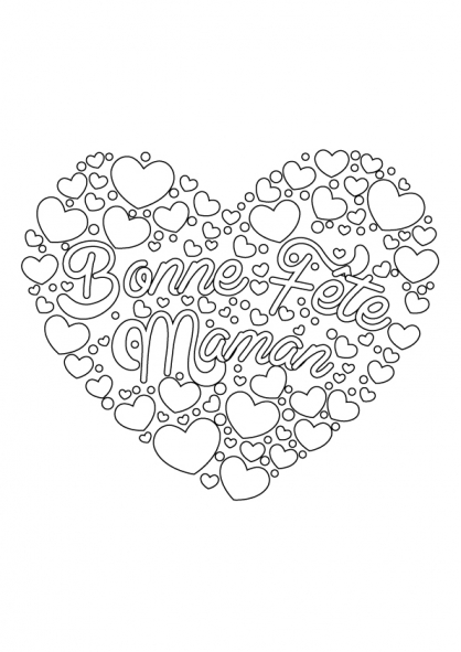 Coloring page: Mothers Day (Holidays and Special occasions) #129891 - Free Printable Coloring Pages