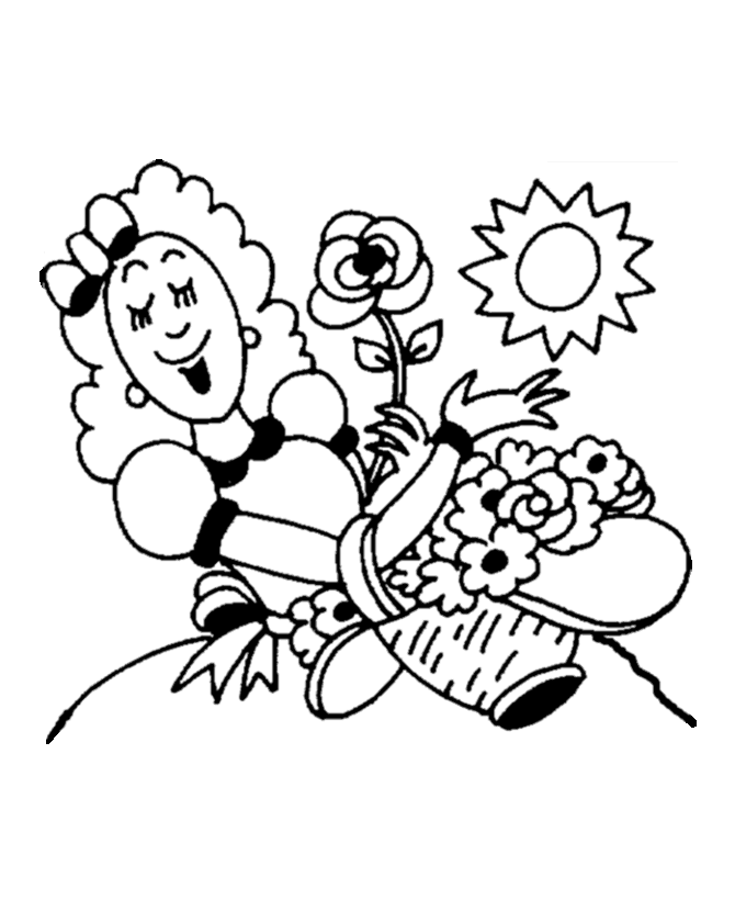 Coloring page: Mothers Day (Holidays and Special occasions) #129948 - Free Printable Coloring Pages