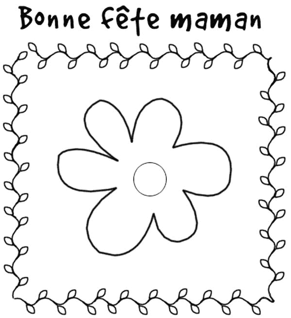 Coloring page: Mothers Day (Holidays and Special occasions) #129974 - Free Printable Coloring Pages