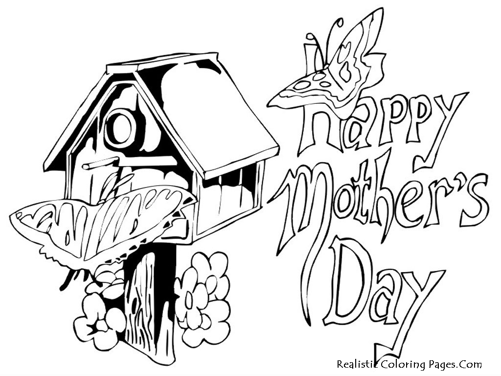 Coloring page: Mothers Day (Holidays and Special occasions) #129980 - Free Printable Coloring Pages