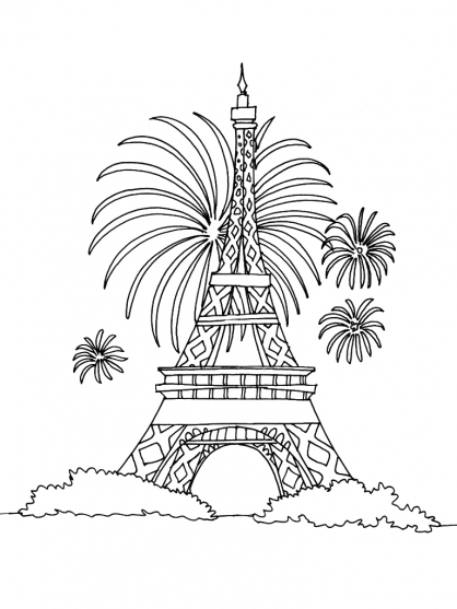 Coloring page: New Year (Holidays and Special occasions) #60880 - Free Printable Coloring Pages