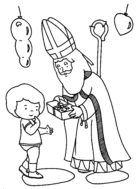 Coloring page: Saint Nicholas Day (Holidays and Special occasions) #59093 - Free Printable Coloring Pages