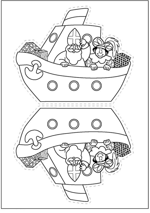 Coloring page: Saint Nicholas Day (Holidays and Special occasions) #59155 - Free Printable Coloring Pages