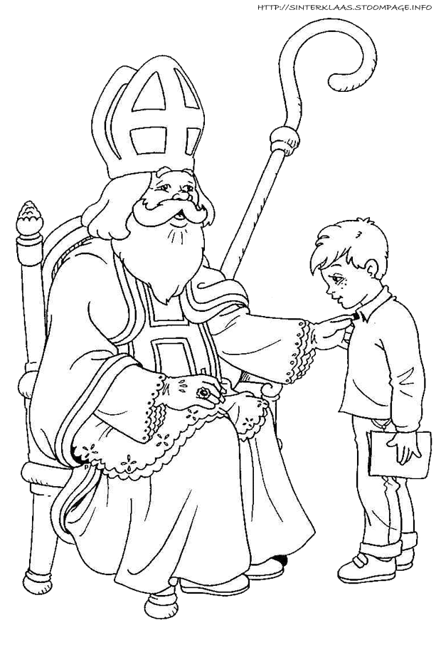 Coloring page: Saint Nicholas Day (Holidays and Special occasions) #59157 - Free Printable Coloring Pages