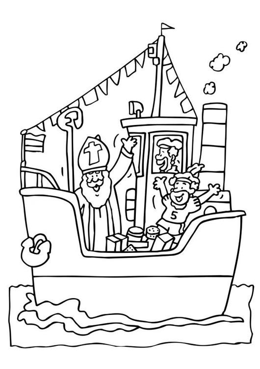 Coloring page: Saint Nicholas Day (Holidays and Special occasions) #59164 - Free Printable Coloring Pages